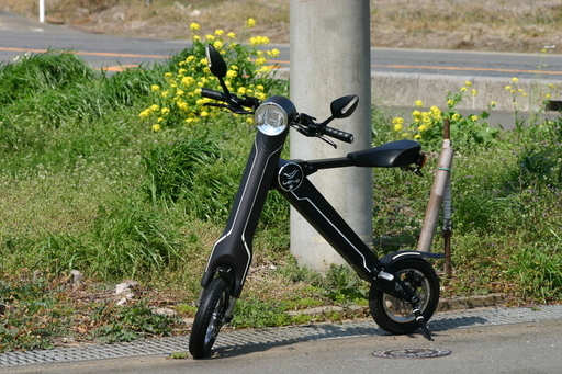 自賠責保険付-埼玉発0204】電動バイク キャンプ先での移動用 (Lehe JAPAN) K1-Seres Lehe Smarte-bike