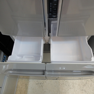 HITACHI/日立 6ドア冷蔵庫 441L R-SF440CM 2012年製【ユーズドユーズ