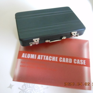 ALUMI　ATTACHE CARD 　CASE(ご購入ありがと...