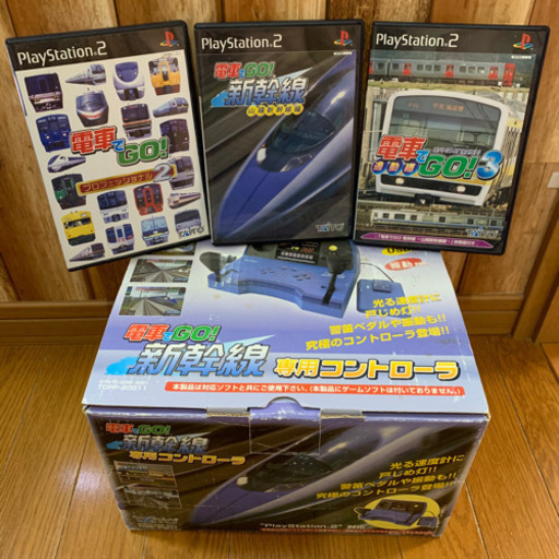 ★希少★電車でGO コントローラ\u0026ソフト３本
