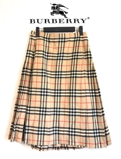 数量限定価格!! BURBERRY バーバリーノバチェック スカート➃ スカート