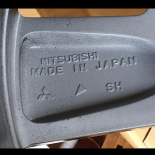 [三菱 新型デリカ オールブラックス] 純正アルミホイール 4本セット 【美品！！】【新車外し】