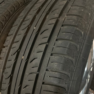 バリ山　2018年 215/65/16 夏タイヤ　アルミホイール付き