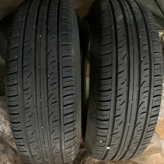 バリ山　2018年 215/65/16 夏タイヤ　アルミホイール付き