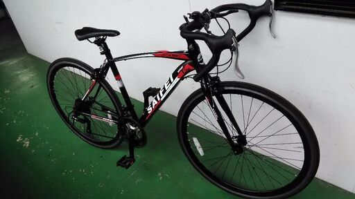 《商談成立しました》《市内配達無料》中古車　ロードバイク　700x25Ｃ　ブラック