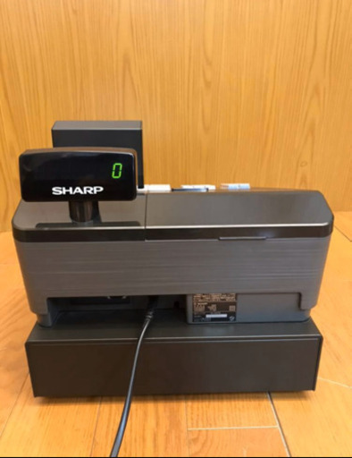 ◎動作品◎ SHARP 電子レジスター XE-A207B 鍵付き シャープ レジ 中古