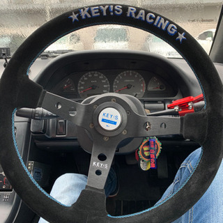 正規品！ Keys!RACING キーズレーシング ステアリング ディープコーン
