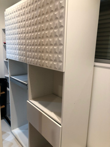 IKEA ベストー ジュープヴィーケン 収納棚 食器棚