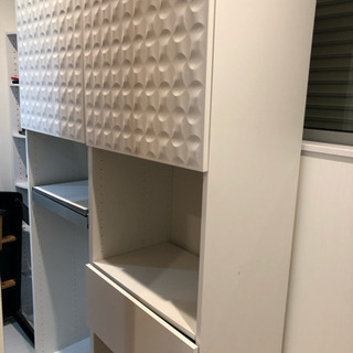IKEA ベストー ジュープヴィーケン 収納棚 食器棚