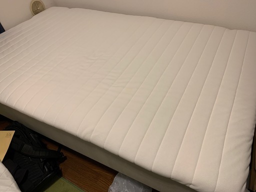 Ikeaセミダブルベッド シーツ カバー ベッド下収納付き 炊き込みごはん 東大前のベッド ダブルベッド の中古あげます 譲ります ジモティーで不用品の処分