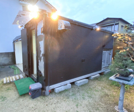 値下げ　コンテナハウス　電気あり