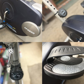 【自社配送は札幌市内限定】ALINCO/アルインコ エアロマグネティックバイク AF-6200 フィットネス ダイエット 運動 健康