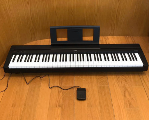 動作品 YAMAHA DIGITAL PIANO2015年製 P-45Bキーボード 電子ピアノ ヤマハ 楽器 PA-150B ペダル付き 岡山発（A438）AKARI