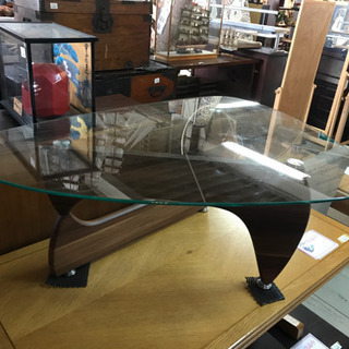 JF00214 ガラステーブル　ソファテーブル　カフェテーブル　