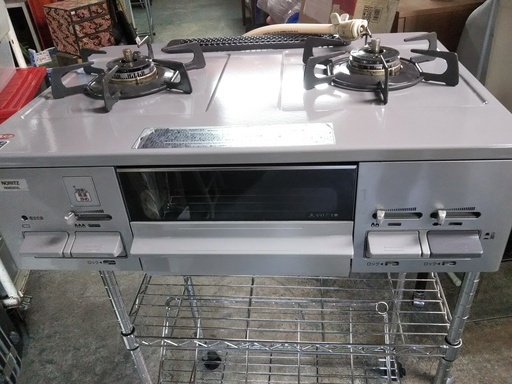 ［ノーリツ美品ガステーブル］⁑リサイクルショップヘルプ