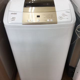 「安心の6ヶ月保証付！【Haier】簡易乾燥機能付洗濯機売ります！」