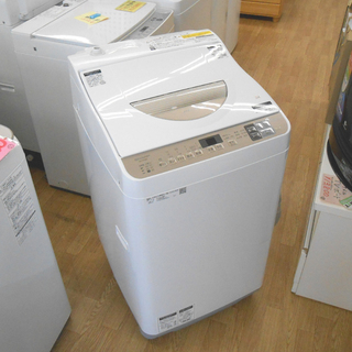 2019年製 シャープ 洗濯機 5.5kg ES-T5CBK  ☆ PayPay(ペイペイ)決済可能 ☆ 札幌市 清田区 平岡