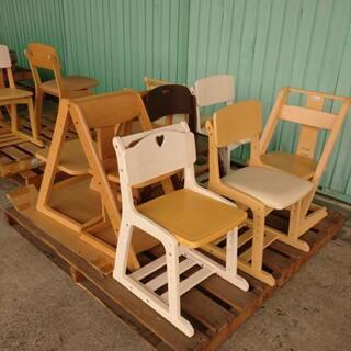 学習椅子(木製) 多少傷・汚れ有 各種1台3300円！