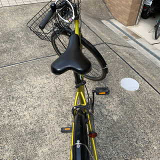 ロードバイク　クロスバイク　かご付き　自転車　