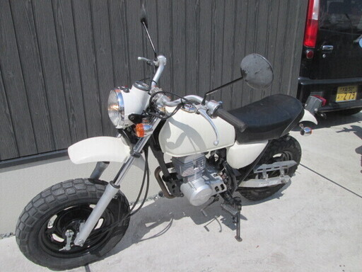 ☆11万円！エイプ50 ホンダ APE 実動車☆白