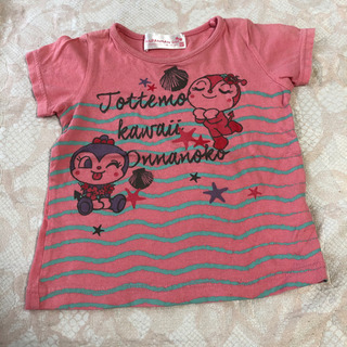 アンパンマン Tシャツ サイズ80 ピンク