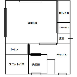 ３階角部屋インターネット無料、屋根付き駐車場有アパート - 新潟市