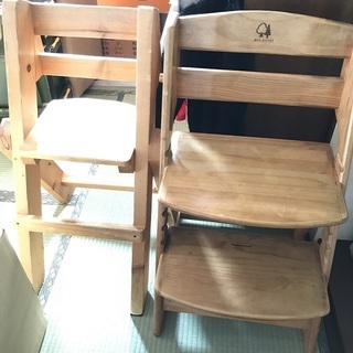 子供用の椅子２個セット