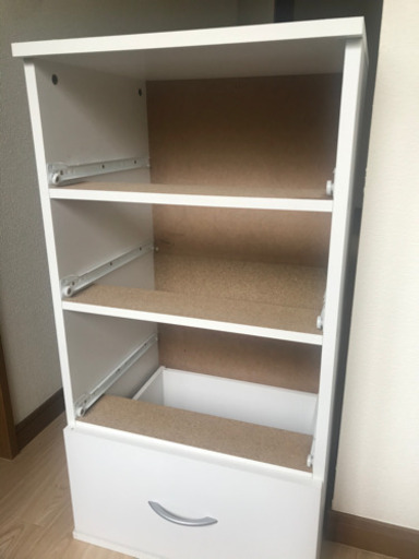 取引中】ニトリチェスト白0円 (S-mix) 逗子の収納家具の中古あげます 