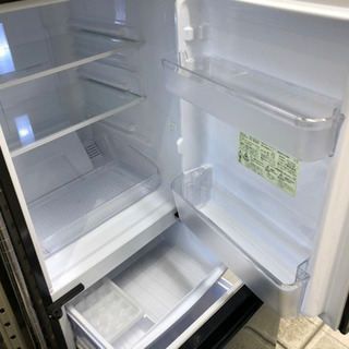 SHARP 2ドア ブラック どっちもドア 冷蔵庫 2016年製 sj-d14b