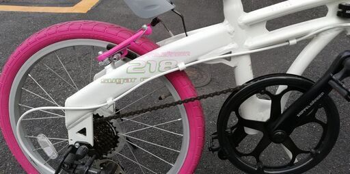 ドッペルギャンガーシュガーキューブの折畳み自転車 6段変速