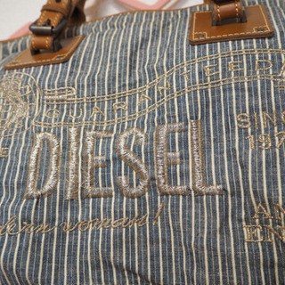 DIESEL⭐️ヒッコリー手さげかばん