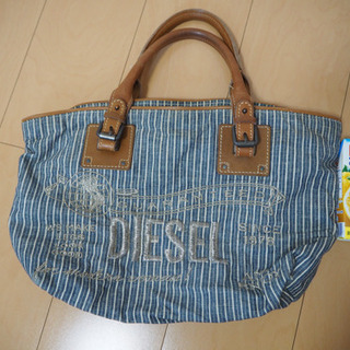 DIESEL⭐️ヒッコリー手さげかばん