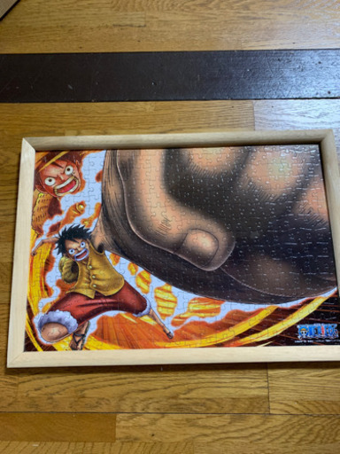 ワンピースパズルルフィ完成品 虹 福岡のパズルの中古あげます 譲ります ジモティーで不用品の処分