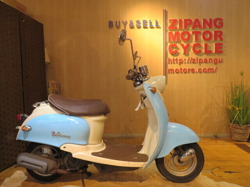 □ヤマハ ビーノ 5AU 50cc エンジン実動 パーツ取り レストアベース  原付 原動機付き自転車 スクーター バイク 札幌発!