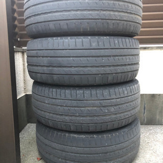 アルファード ヴェルファイア ハリアー 245/45-19 8.5j +35