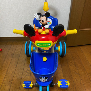 ミッキーマウスの三輪車(受け渡し者決定しました)