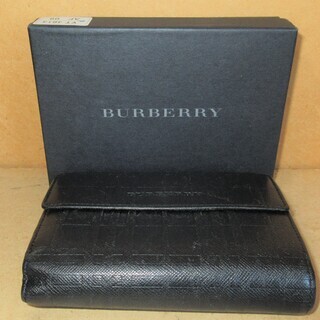 ☆バーバリー BURBERRY TY4614 二つ折りがま口お財...