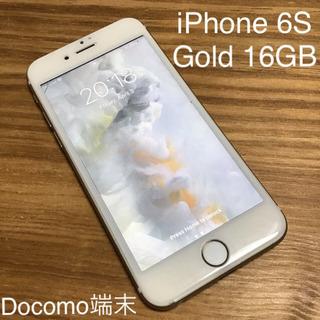 Apple iPhone 6s Gold 16 GB docom...
