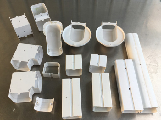 無料で エアコン配管カバー 色々 スリムダクト ウォールコーナー 化粧カバー 節約 Com 西神南のその他の中古あげます 譲ります ジモティーで不用品の処分