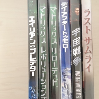 洋画 DVD 6タイトル ラストサムライ他