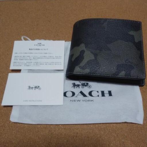 COACH　コーチ　二つ折り財布