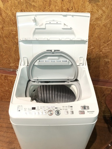 【管理KRS192】SHARP 2014年 ES-TG55L 5.5kg 洗濯乾燥機