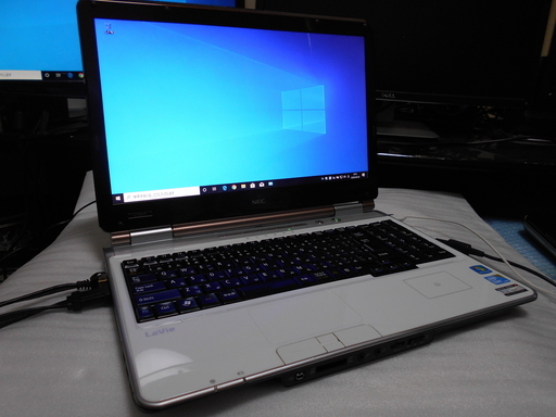 ノートパソコン NEC LaVie Windows10 CPU i5-430M HDD500GB 　メモリ4GB Blu-Ray