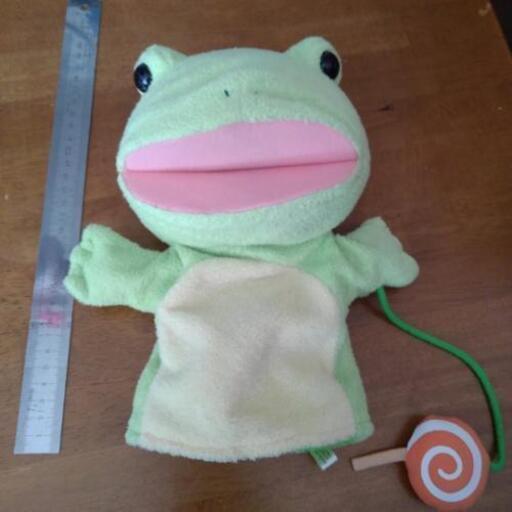 パペット人形 カエル もすびー 石狩当別の生活雑貨の中古あげます 譲ります ジモティーで不用品の処分 パペット人形 カエル もすびー 石狩当別の生活雑貨の中古あげます 譲ります ジモティーで不用品の処分