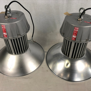 2個 日動工業 LEDメガライト LJS-100PE 動作確認済 希少品