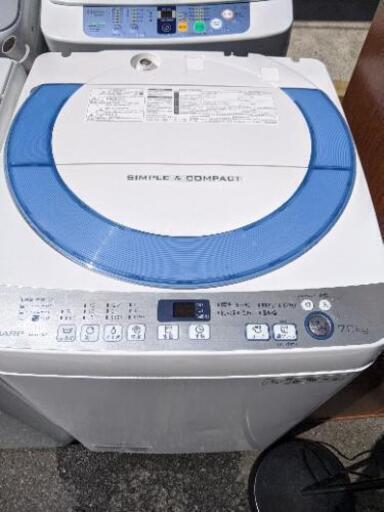 洗濯機　シャープ　SHARP　2016年　7.0kg washing  machine 一人暮らし　買い替え　引っ越し　同棲　上京　出張