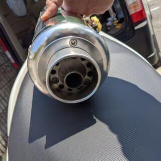 シグナスX　NHRCステンレスマフラー　2型台湾仕様にて使用