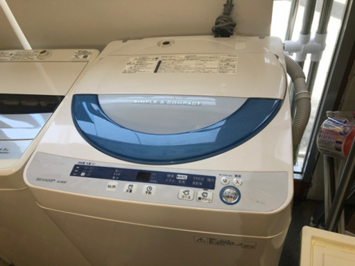 SHARP 5.5K 洗濯機 es-ge55p 2015年製