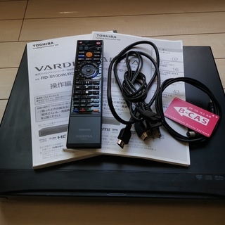 東芝 DVD&HDDレコーダー VARDIA RD-S1004K...