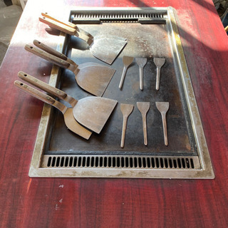 鉄板テーブル LPガス用 お店やご自宅、BBQなどに！